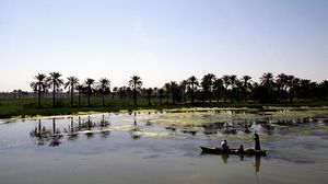 تعتمد البصرة في الغالب على مياه نهر "شط العرب" لكن نسبة الملوحة ارتفعت بشكل كبير- جيتي 