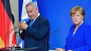 ميركل بدأت الأربعاء زيارة إلى إسرائيل لبحث ملفات من بينها العقوبات على إيران وعملية التسوية- جيتي 