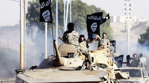 عناصر من تنظيم الدولة إبان سيطرتهم على الرقة عام 2014- تنظيم الدولة