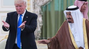 اعتبر ترامب أنه بحاجة للسعودية كقوة لتحقيق توازن أمام إيران - جيتي