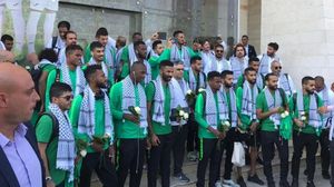 المنتخب السعودي يزور الأراضي الفلسطينية للقاء فلسطين بتصفيات كأس العالم- فيسبوك