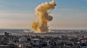 القصف استهدف منازل بقرية أبو العراج جنوب الشيخ زويد- جيتي