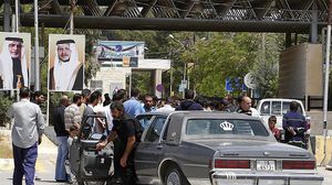 تجددت الاحتجاجات في مدينة الرمثا الحدودية قبل أيام- جيتي