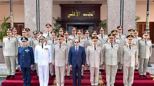 ترأس السيسي اجتماع المجلس الأعلى للقوات المسلحة- تويتر 