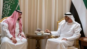 ذكرت وكالة أنباء الإمارات أن الشيخ محمد والأمير خالد ناقشا التحديات التي تواجهها منطقة الخليج- وام