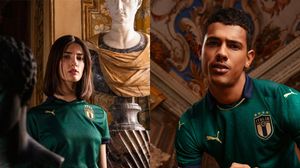 سيرتدي المنتخب الأول القميص الأخضر الجديد في مباراة السبت ضد اليونان - فيسبوك