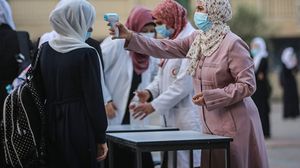 الدراسة عادت جزئيا في قطاع غزة بعد إجراءات وقائية لمنع انتشار الفيروس- الأناضول 