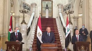 الاجتماع جاء ضمن آلية التنسيق الثلاثي بين زعماء مصر والعراق والأردن- الخارجية المصرية