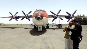 كان مقررا أن يستقبل مطار العاصمة صنعاء الأحد الماضي أول طائرة تجارية بموجب الهدنة المعلنة- الأناضول