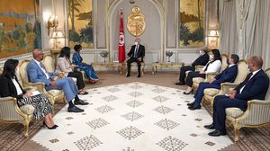 التقى سعيد قبل أيام الأمينة العامة للمنظمة الدولية للفرنكوفونية - (الرئاسة التونسية)