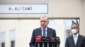 أردوغان قال: "سنحارب كل من التنظيمات الإرهابية المدعومة من الولايات المتحدة وقوات النظام"- الأناضول