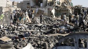 الصاروخ سقط على حي مدني في ذمار التي تسيطر عليها الحوثي- تويتر