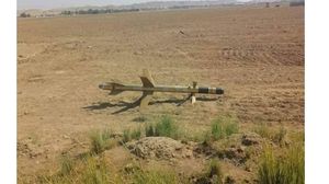 صاروخ أرض جو من صنع إيراني وجد بالقرب من مطار طوزخورماتو العسكري في شمال العراق