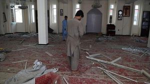 الجمعة الماضي وقع انفجار مشابه في مسجد للهزارة- جيتي
