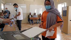 يتنافس أكثر من 3000 مرشح في 83 دائرة انتخابية في الانتخابات العراقية الأحد- جيتي