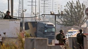 الاحتلال يحاصر نابلس- جيتي
