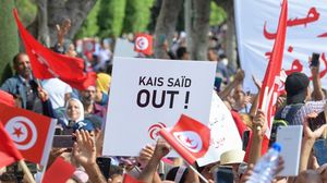 شهد العام الجاري أحداثا مهمة في تونس أزّم معظمها حالة التوتر السياسي في البلاد على إثر القرارات التي اتخذها الرئيس قيس سعيد- جيتي