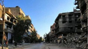 مخيم اليرموك دمار شامل خلفته الحرب في سوريا.