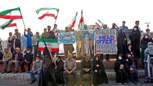 اتهمت إيران أجانب بالضلوع في الاحتجاجات - جيتي