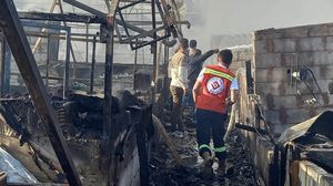 النيران التهمت محتويات الخيام بما فيها أوراق اللاجئين الثبوتية- جهاز الطوارئ والإغاثة لبنان