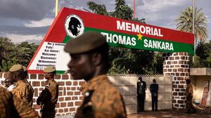 وصل الرئيس توماس سانكارا، المناهض لفرنسا والملقب بـ"تشي غيفارا أفريقيا" للحكم عام 1983- جيتي