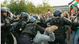 كان وزير الداخلية الفرنسي جيرالد دارمانان قد حظر في وقت سابق الاحتجاجات المؤيدة للفلسطينيين- جيتي