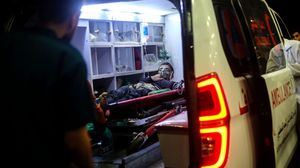 طائرات الاحتلال الحربية شنت 5 غارات بمحيط مستشفى القدس في قطاع غزة- جيتي