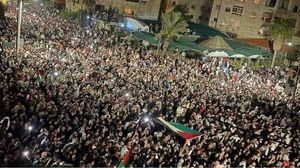 تظاهرة كبيرة في الأردن قرب سفارة الاحتلال- إكس