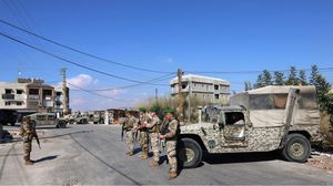 الآلية التابعة للجيش اللبناني أصيبت بشكل مباشر بأربع رصاصات- جيتي