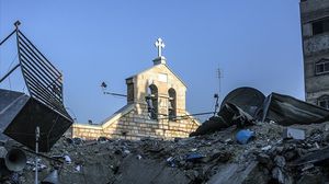 استهداف الاحتلال الإسرائيلي دور العبادة في غزة- الأناضول