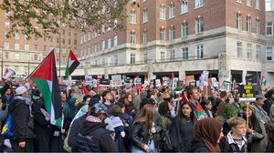 تظاهرات ضخمة في لندن من أجل فلسطين- عربي21
