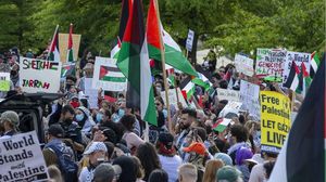 شهدت عدّة تظاهرات شعبية مؤيدة للشعب الفلسطيني في كافة الولايات المتحدة أعمال عنف- الأناضول