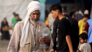 الماء والغذاء أصبح شحيحا في غزة- جيتي