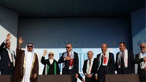 صقر غباش شارك في "تجمع فلسطين الكبير" إلى جانب السفير الإماراتي لدى تركيا- الأناضول