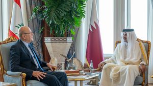 أمير قطر ونجيب ميقاتي المصدر" الديوان الأميري"