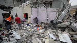 آثار القصف الإسرائيلي على غزة- الأناضول