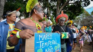 جعلت حكومة الرئيس البرازيلي اليساري لولا دا سيلفا من قضية أراضي السكان الأصليين أولوية - جيتي