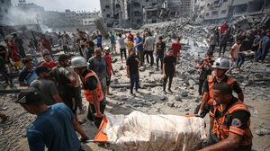 غزة تحت الحصار والقصف- الأناضول