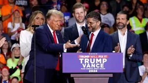 كان عامر غالب قد دعم ترامب خلال حملته الانتخابية العام الماضي- جيتي 