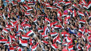  جماهير عراقية في بغداد - ا ف ب