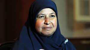 ثناء عبد الجواد زوجة القيادي في الإخوان المسلمين محمد البلتاجي - الأناضول
