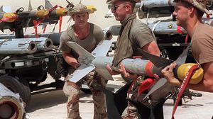 جنود أمريكون في قاعدة عسكرية بالسعودية أثناء حرب الخليج - أ ف ب