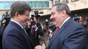 وزير الخارجية العراقي زيباري يستقبل نظيره التركي  - الأناضول