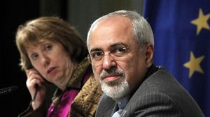 وزير الخارجية الإيراني وكاترين آشتون- أرشيفية