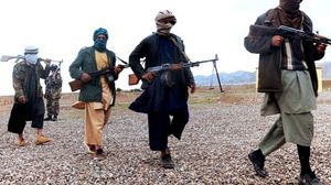مقاتلون من حركة طالبان في أفغانستان - ا ف ب
