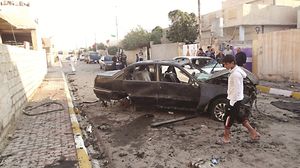 تفجير استهدف موكبا في بغداد  (ارشيفية) - ا ف ب