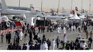 معرض دبي للطيران الذي أقيم في تشرين الثاني/ نوفمبر الماضي