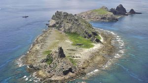 جزر "سينكاكو" المتنازع عليها وتسميها الصين "دياويو" - ا ف ب