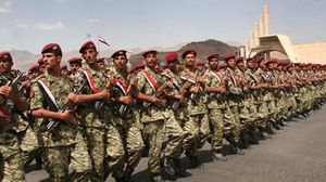 الجيش اليمني أثناء عرض عسكري (أرشيفية) - ا ف ب