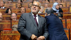 بن كيران في البرلمان المغربي الثلاثاء (الاناضول)
